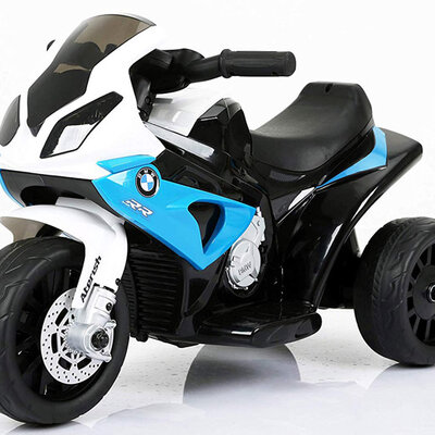 Dečiji motor na akumulator BMW 1000 Belo-plavi