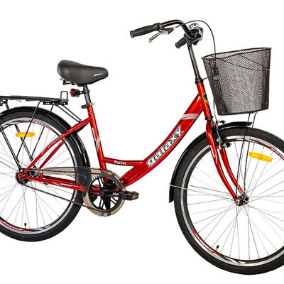 Ženski bicikl Galaxy Pariss bordo