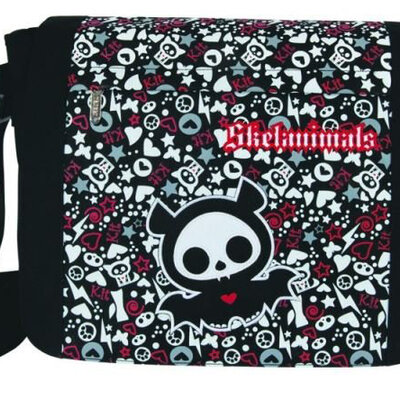 TARGET Shoulder Bag - Torba za školu SKELANIMALS 11-2085