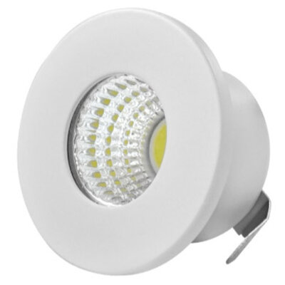 Ugradna LED lampa 3W toplo bela