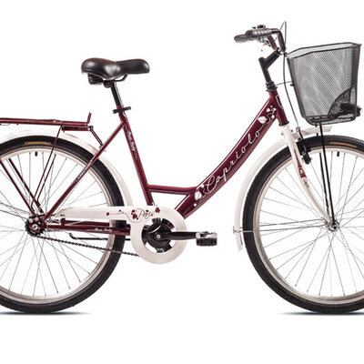 Ženski bicikl Capriolo Paris lady bordo 919270-19