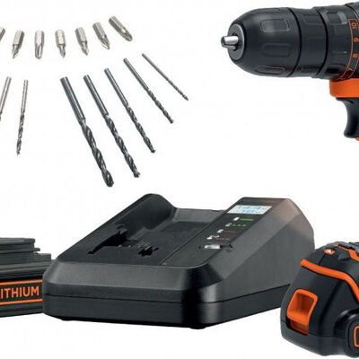 Black n Decker akumulatorska bušilica odvijač BDCDD12BAT