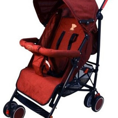 BBO Kolica za bebe ONIX tamno crvena BR4009