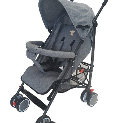 BBO Kolica za bebe ONIX siva SI0010