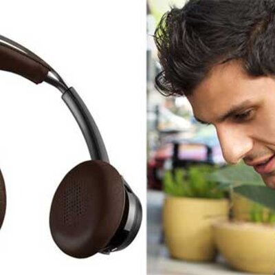 Bluetooth slušalice Plantronics Backbeat Sense Crne
