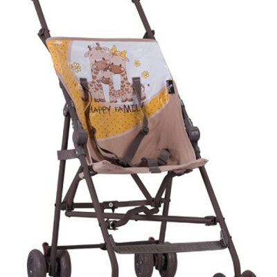 LORELLI Letnja kolica FLASH Beige and Yellow Happy Family