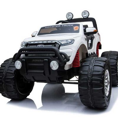 Dečiji automobil na akumulator Monster Truck Beli Dvosed