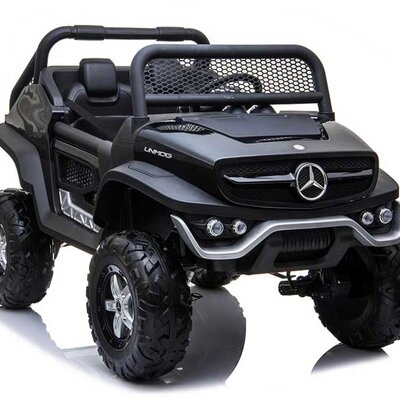 Dečiji automobil na akumulator Mercedes Unimog Crni