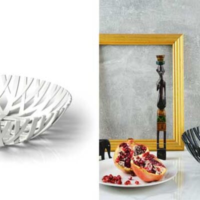 Morsel Činija za voće Savanna White Ivory