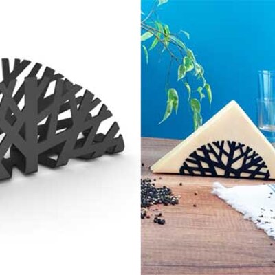 Morsel Stalak za salvete Savanna Night Black