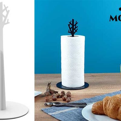 Morsel Stoni držač za ubruse Savanna White Ivory