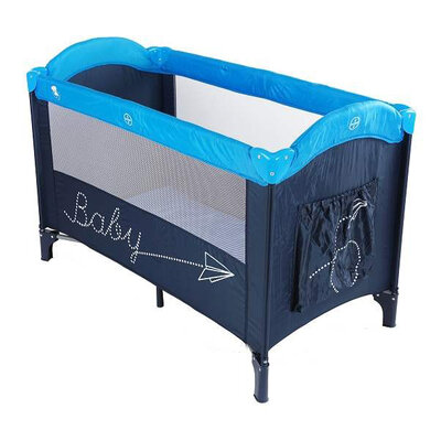 BBO Prenosivi krevetac 1 nivo 8039V1 plava
