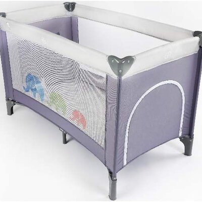 BBO Prenosivi krevetac 1 nivo 8056V siva