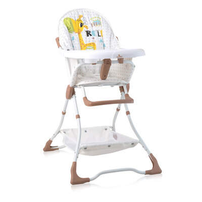 LORELLI Stolica za hranjenje BONBON Beige and White Giraffe