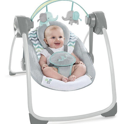 KIDS II Ingenuity Ljuljaška-ležaljka za bebe Joungle Journey