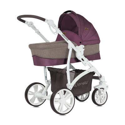 LORELLI Kolica za bebe ARIZONA Beige and Red