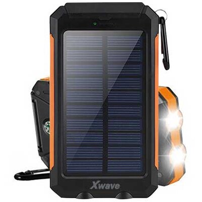 Xwave Powerbank Eksterna baterija 8000mAh Camp L 80 sa mogućnošću solarnog punjenja