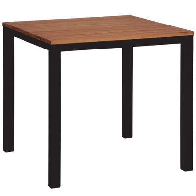 Baštenski sto Mediteraneo 80x80 crni