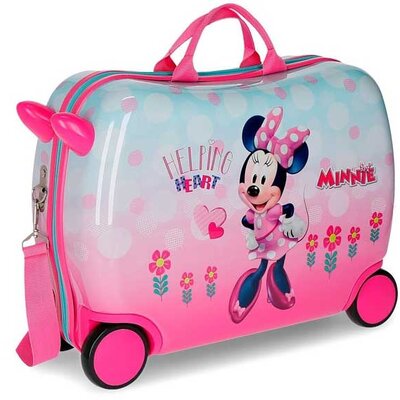Disney Dečji ABS kofer za vožnju Minnie Heart 23799