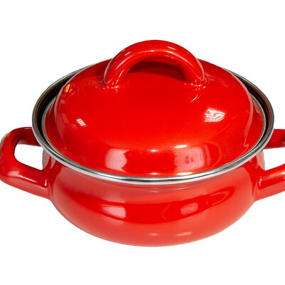 Emajlirana šerpica Texell sa poklopcem TSE-271, 0.65L