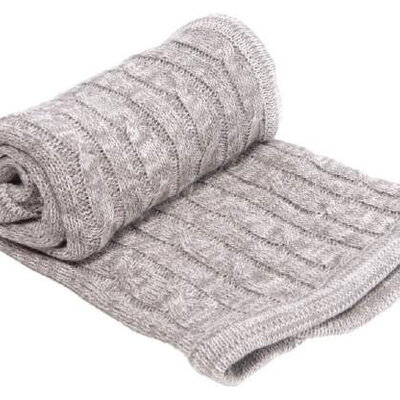 KIKKA BOO Ćebence za bebe MELANGE GREY 31103010012