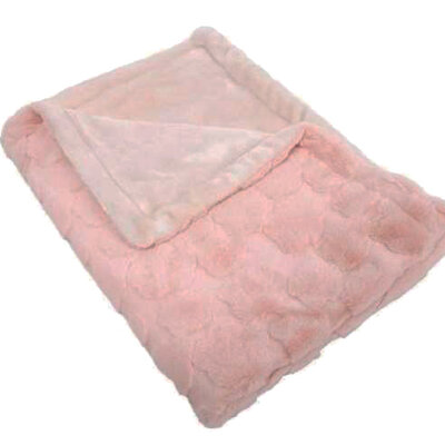 KIKKA BOO Ćebence za bebe LUXURY Pink Clouds 31103020046