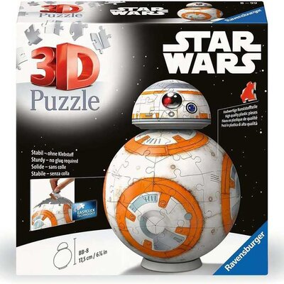 Star Wars 3D puzzle Astro-Mech Droid BB-8 104 dela Ravensburger 11578