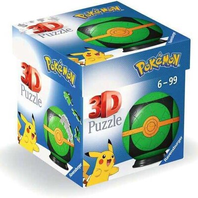 3D Puzzle slagalica Poke lopta Dusk Pokemon 54 dela Ravensburger 11626