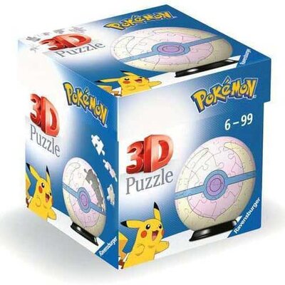 3D Puzzle slagalica Poke lopta Heal Pokemon 54 dela Ravensburger 11582