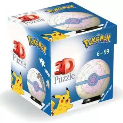 3D Puzzle slagalica Poke lopta Heal Pokemon 54 dela Ravensburger 11582