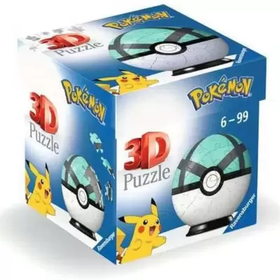 3D Puzzle slagalica Poke lopta Net Pokemon 54 dela Ravensburger 11581
