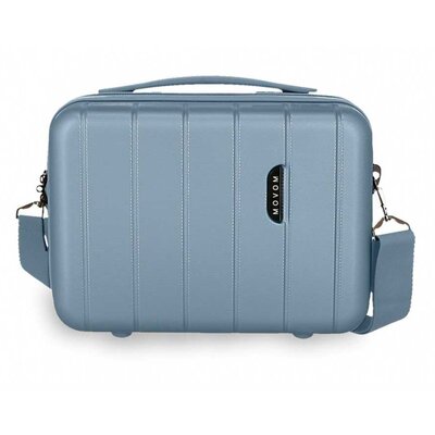 Kofer neseser za kozmetiku Movom Wood sky blue 53139