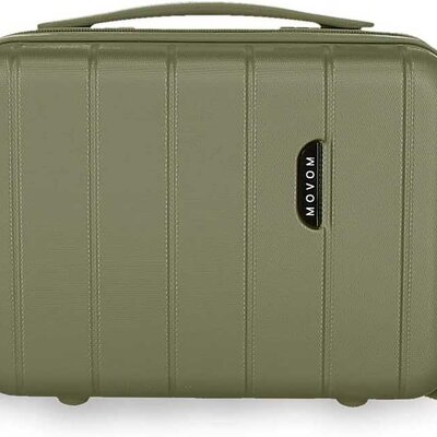 Kofer neseser za kozmetiku Movom Wood dark green 53139