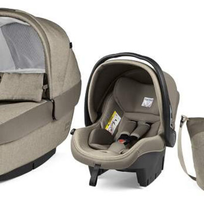 PEG-PEREGO Set modular korpa-autosedište-torba za mamu ELITE Cream