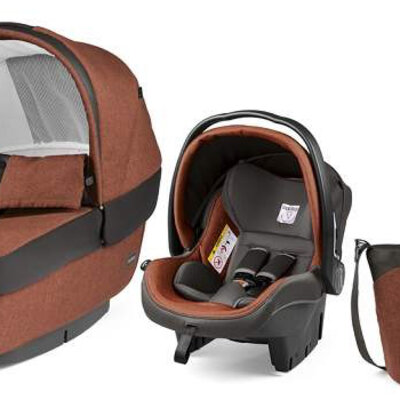 PEG-PEREGO Set modular korpa-autosedište-torba za mamu ELITE Terracotta