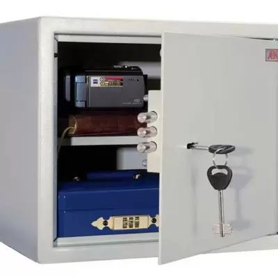 Sef sa mehaničkom bravom za čuvanje novca, dokumenata i oružja Aiko T 28KL