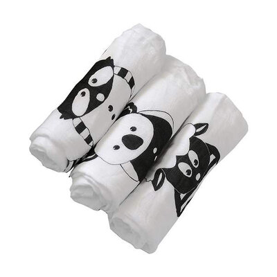 SMART TRIKE Muslin pelena 80x80cm PRIJATELJI 3kom 350121