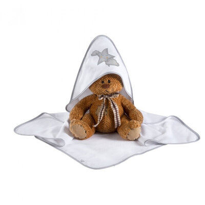 KLUPS Peškir za bebe 100 x 100 cm ZVEZDICE K066T