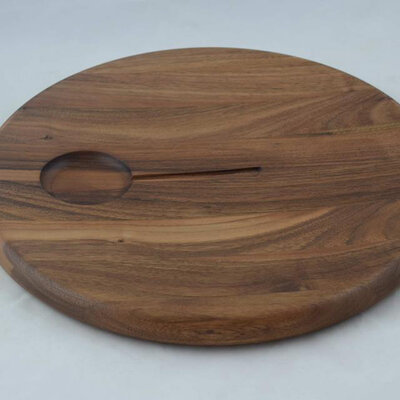 Daska od orahovine, sa odvodnim kanalom 360x30 mm