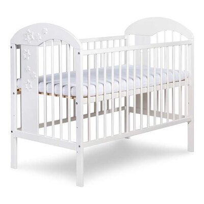 KLUPS Krevetac za bebe RADEK VII White 25-41040