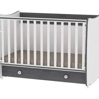 LORELLI Dečiji krevetac DREAM White/Graphite 10150420031