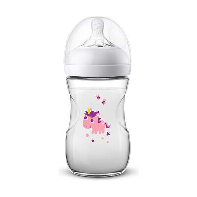 AVENT Flašica NATURAL 260ml UNICORN DESIGN 0081 SCF070/25