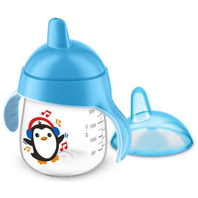 AVENT Premium Magična šolja 260ml 4425 PINGVIN plava SCF753/05