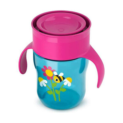 AVENT Magična šolja 260ml 4456 BLUE/PINK SCF782/17