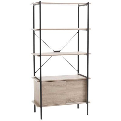 Visoka polica za knjige sa kliznim vratima Vario