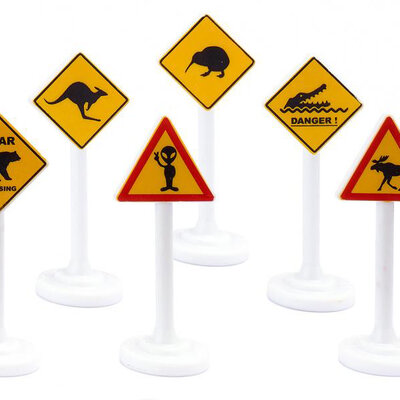 SIKU Saobraćajni znaci - International road signs 0894