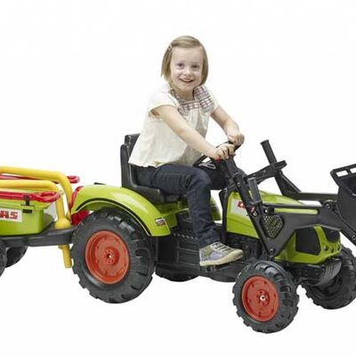 Claas Dečiji traktor na pedale sa prikolicom Falk Toys 1041RM