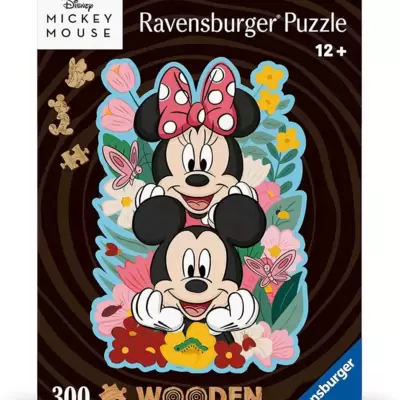 Drvene puzzle slagalica 300 delova Disney Mickey and Minnie Ravensburger 12000762