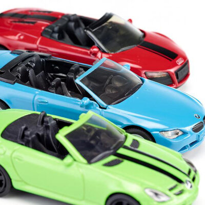 SIKU Set Autića kabrioleta - Convertible set 6314