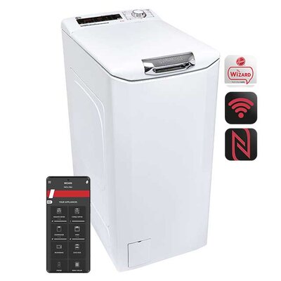 Veš mašina 8kg sa gornjim punjenjem HOOVER Eco Power H3TFSMP48TAMCE-S
